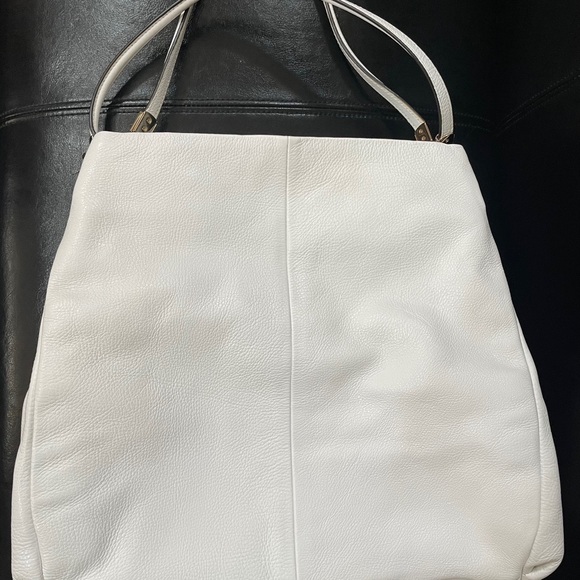 Coach Madison Phoebe Ivory Leather Shoulder Bag - Picture 4 of 8